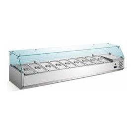 Vitrina de ingredientes refrigerada